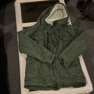 American Eagle Outfitters Olive Jacket